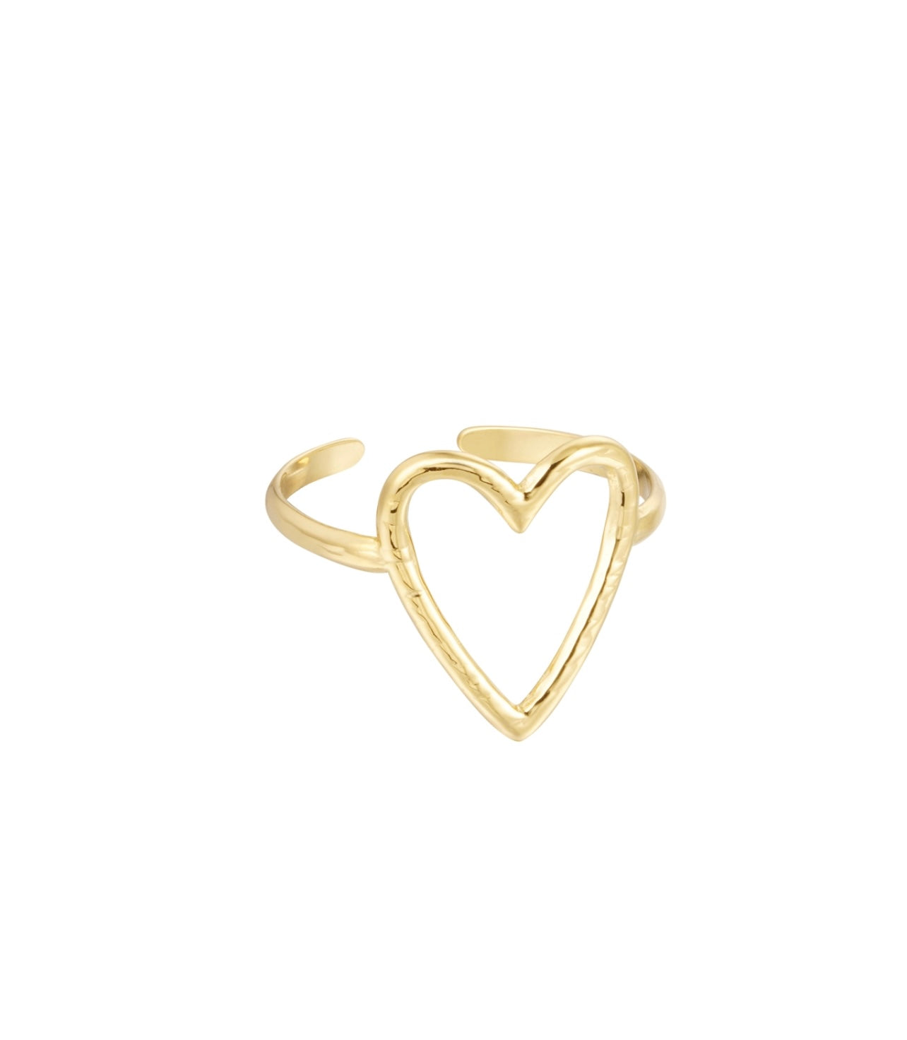 Anello heart oro