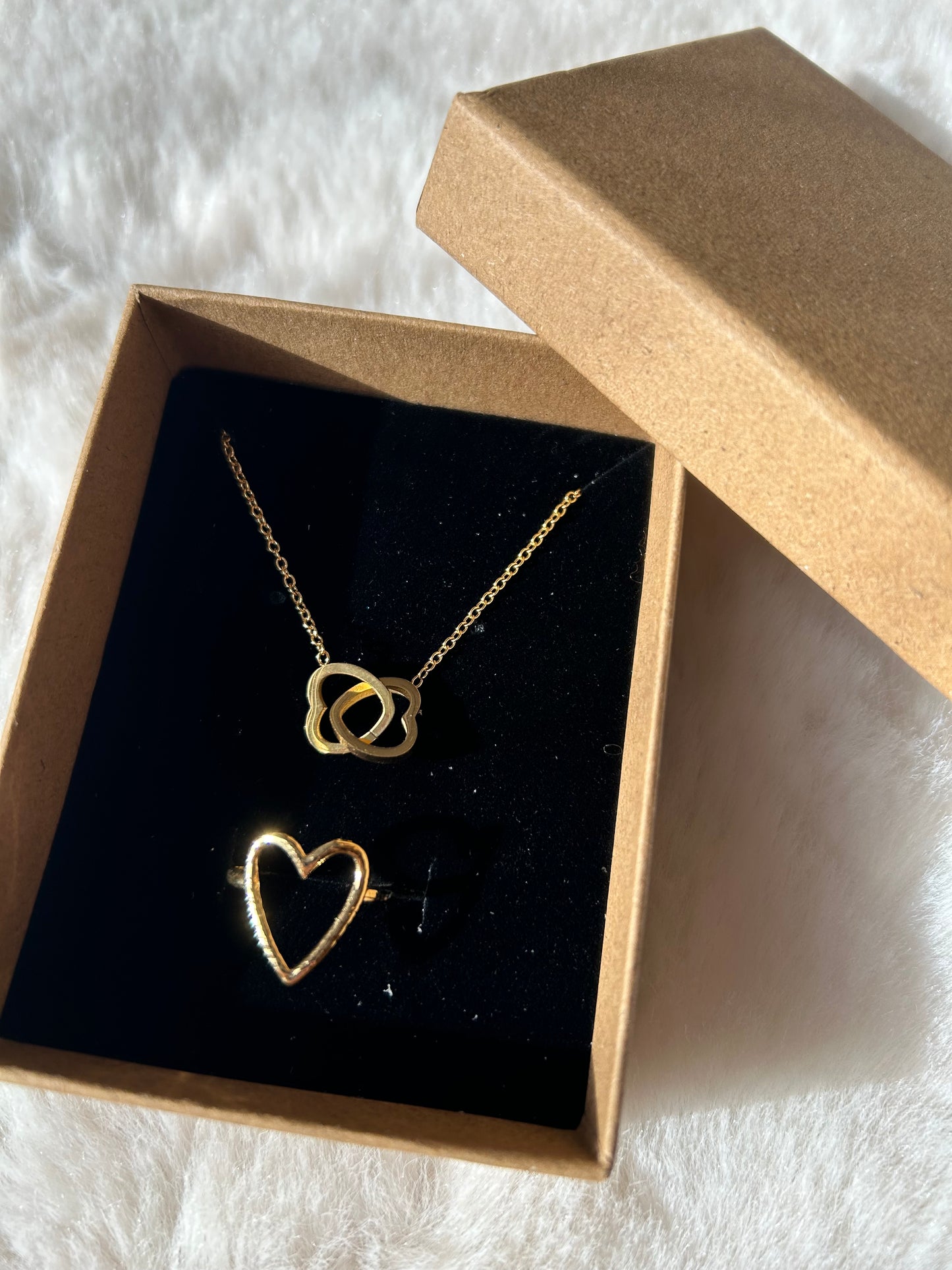 Set cuori gold