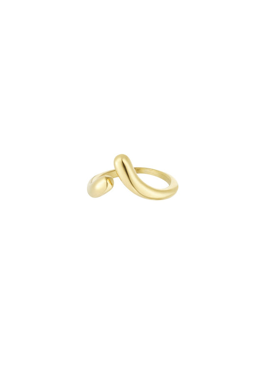 Anello virgola small gold