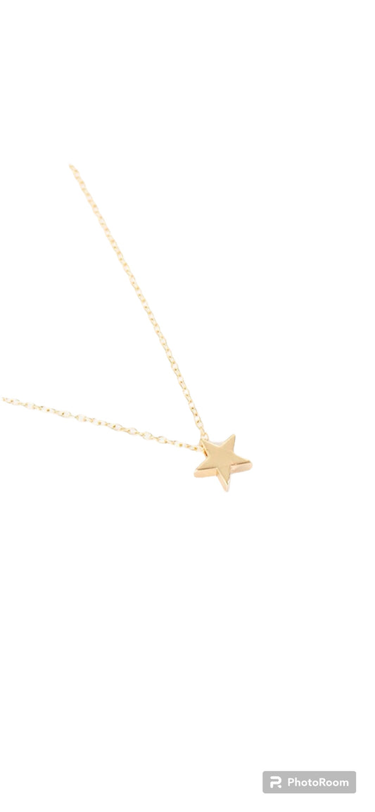 Collana stellina gold