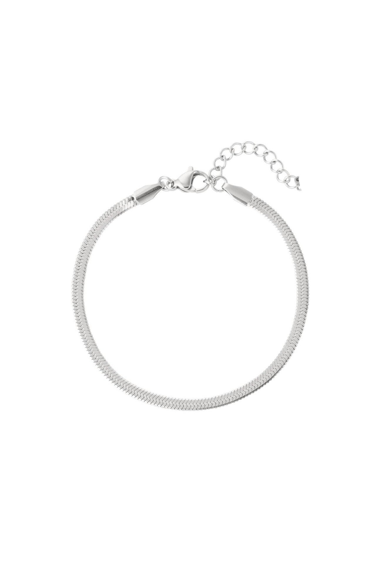 bracciale snaky silver