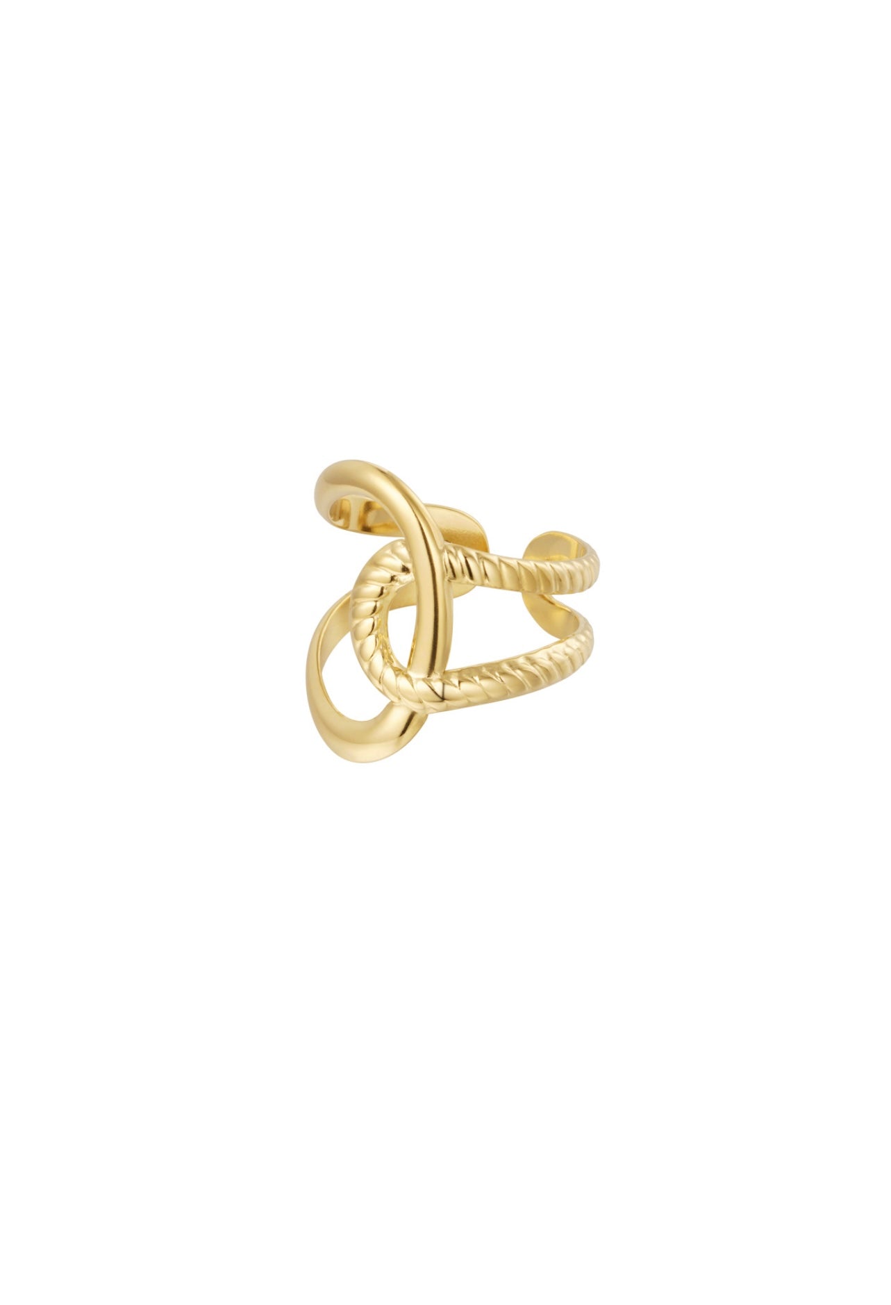 anello cross gold