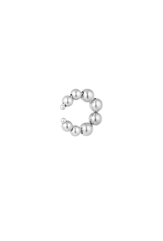 earcuff bubble silver